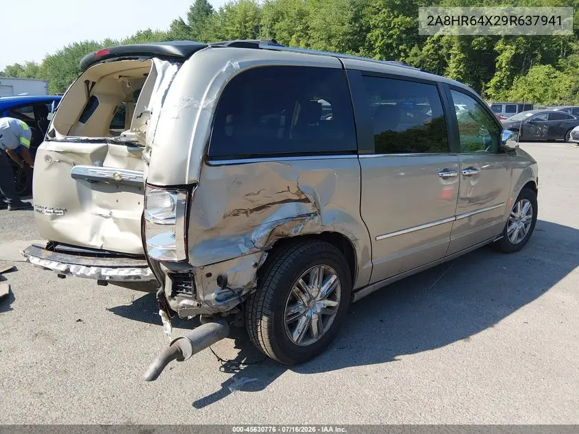 2009 Chrysler Town & Country Limited VIN: 2A8HR64X29R637941 Lot: 45630776