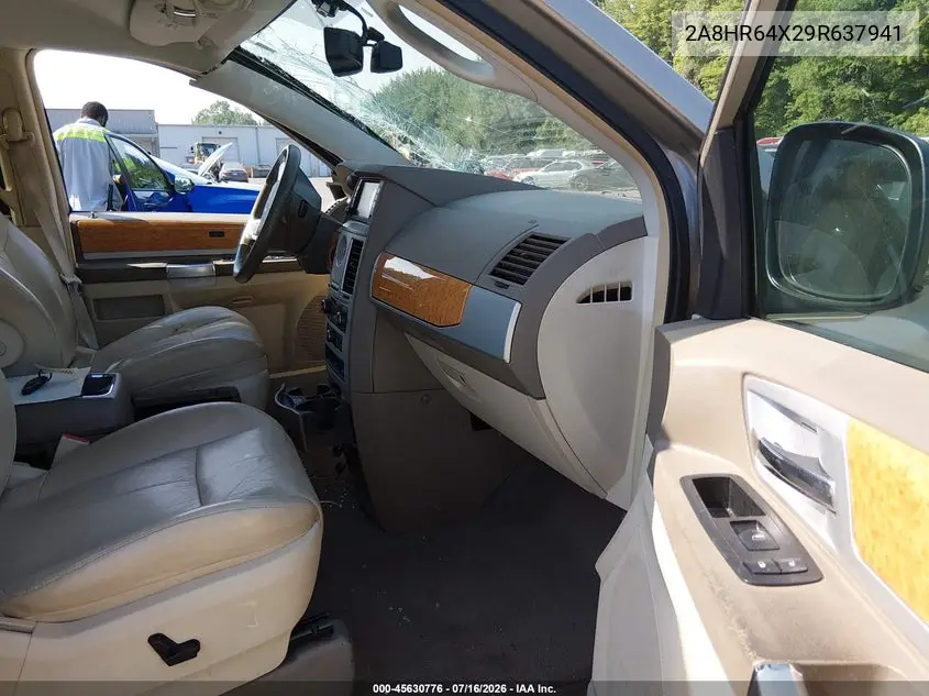 2009 Chrysler Town & Country Limited VIN: 2A8HR64X29R637941 Lot: 45630776