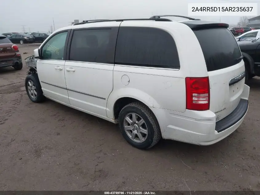 2A4RR5D15AR235637 2010 Chrysler Town & Country Touring