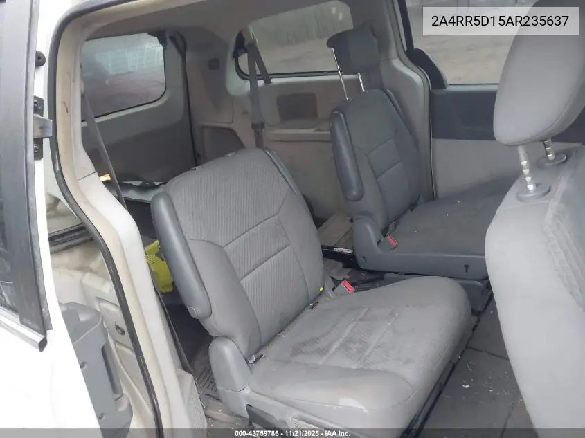 2A4RR5D15AR235637 2010 Chrysler Town & Country Touring