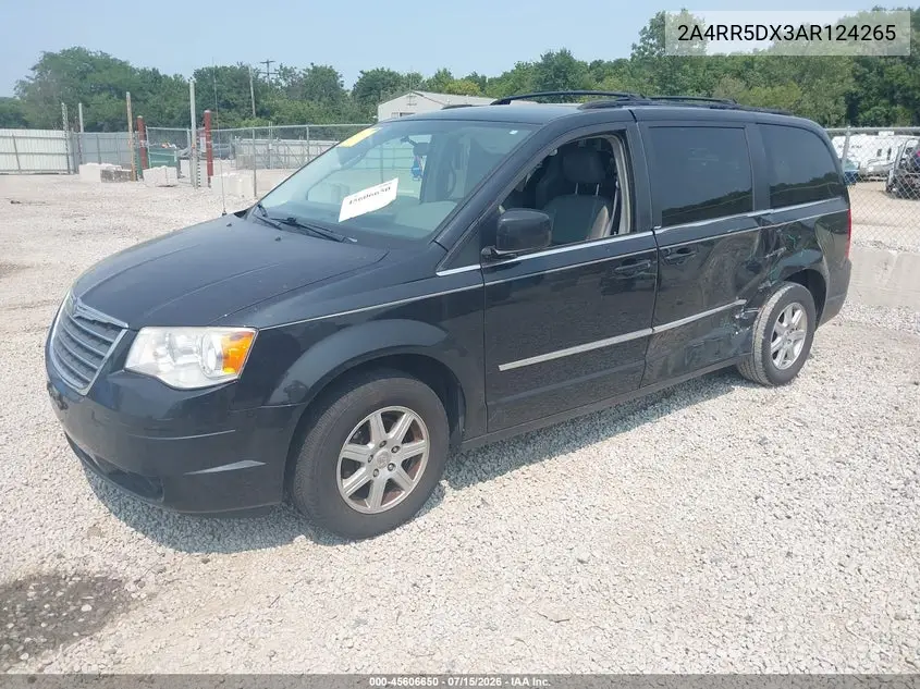 2010 Chrysler Town & Country Touring VIN: 2A4RR5DX3AR124265 Lot: 45606650