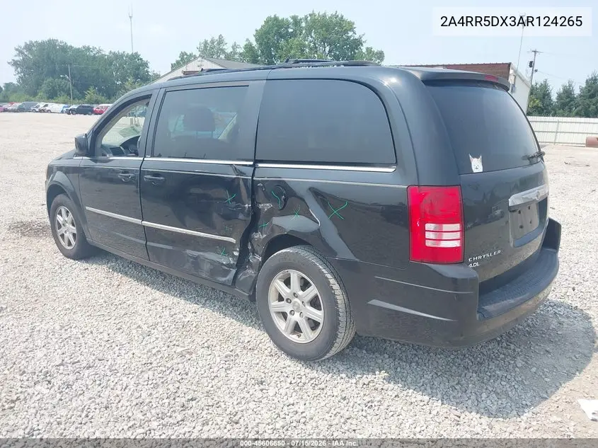 2010 Chrysler Town & Country Touring VIN: 2A4RR5DX3AR124265 Lot: 45606650