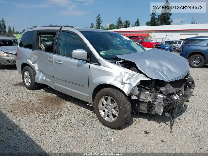 2010 Chrysler Town & Country Touring VIN: 2A4RR5D1XAR243572 Lot: 45635245