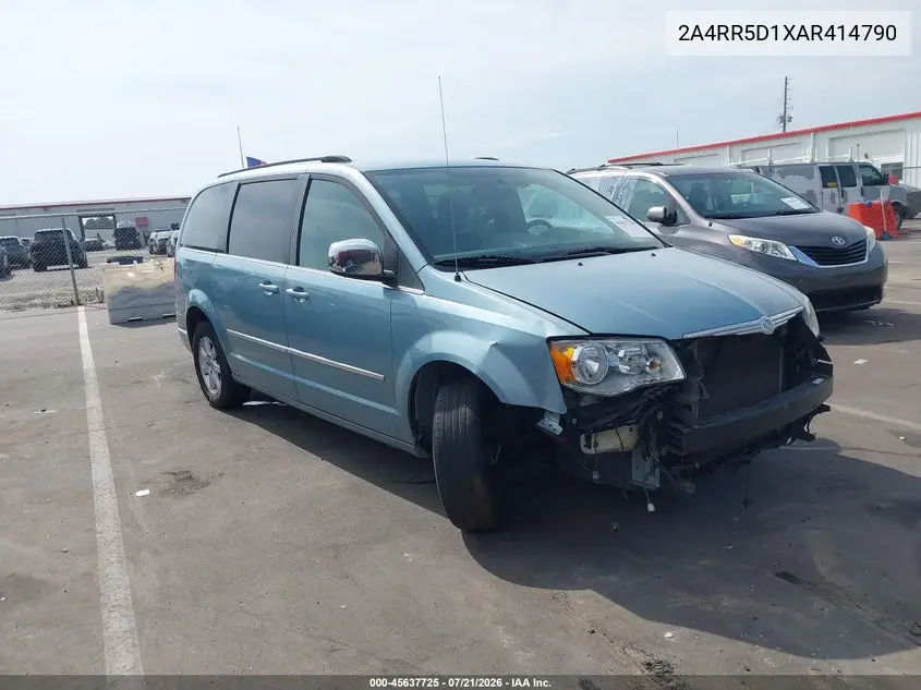 2010 Chrysler Town & Country Touring VIN: 2A4RR5D1XAR414790 Lot: 45637725