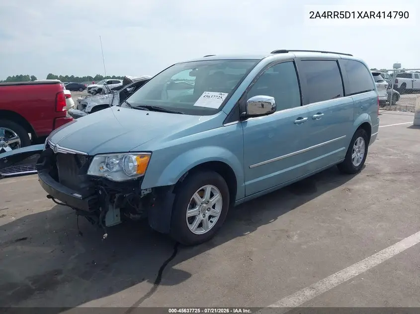 2010 Chrysler Town & Country Touring VIN: 2A4RR5D1XAR414790 Lot: 45637725