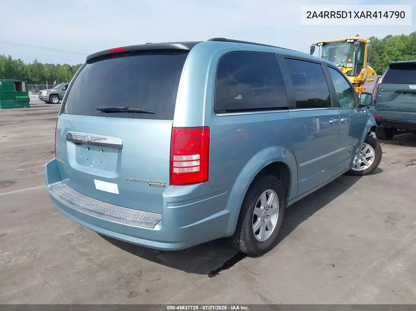2010 Chrysler Town & Country Touring VIN: 2A4RR5D1XAR414790 Lot: 45637725
