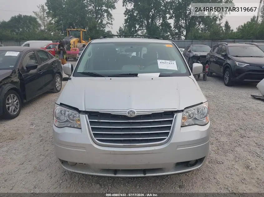 2010 Chrysler Town & Country Touring VIN: 2A4RR5D17AR319667 Lot: 45657433