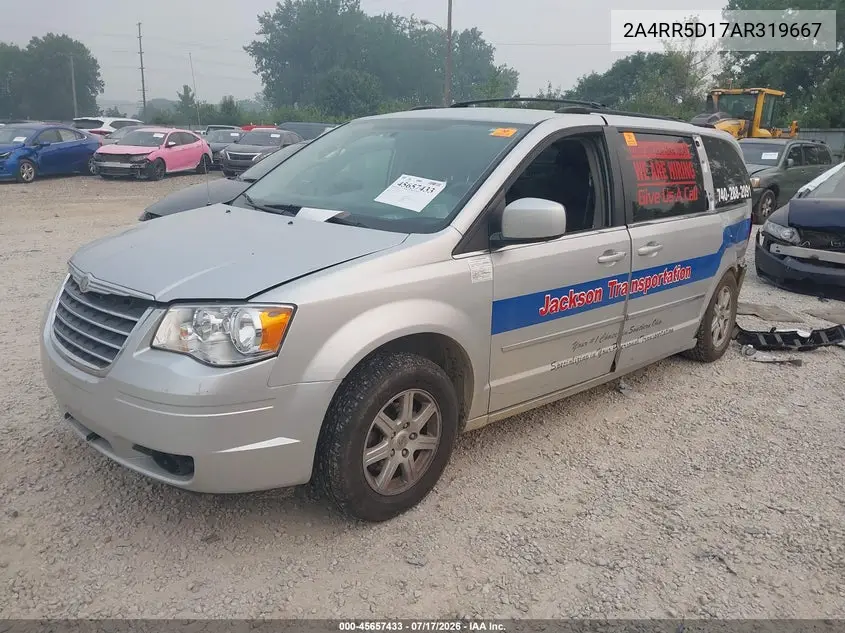 2010 Chrysler Town & Country Touring VIN: 2A4RR5D17AR319667 Lot: 45657433