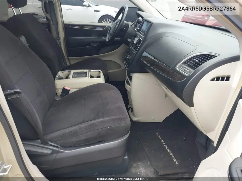2011 Chrysler Town & Country Touring VIN: 2A4RR5DG5BR727364 Lot: 45555450