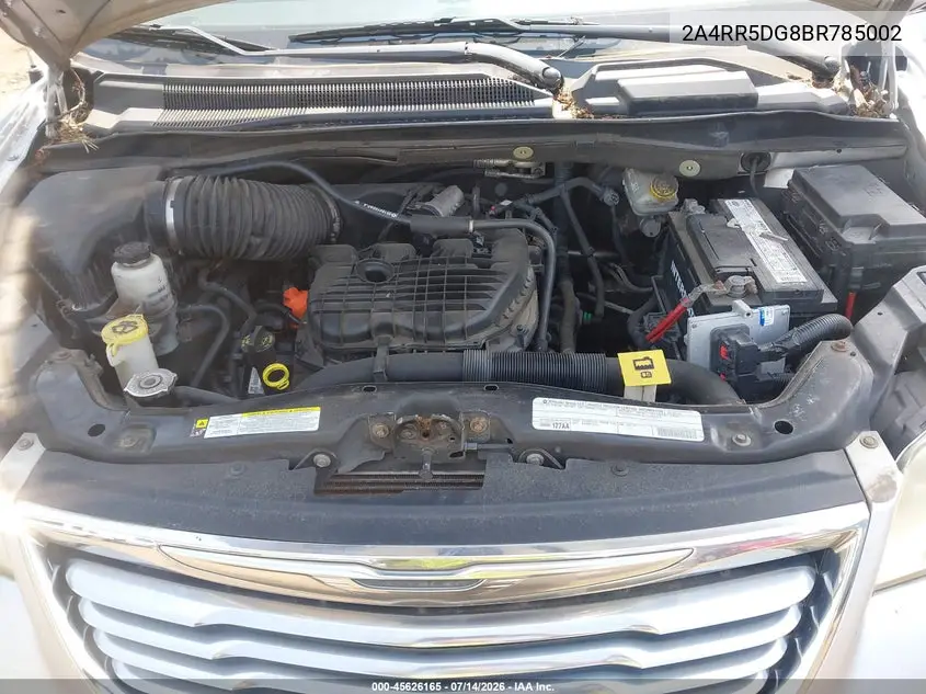 2011 Chrysler Town & Country Touring VIN: 2A4RR5DG8BR785002 Lot: 45626165