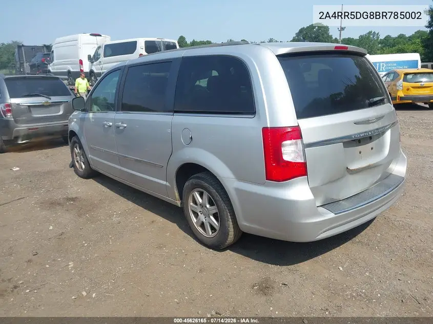 2011 Chrysler Town & Country Touring VIN: 2A4RR5DG8BR785002 Lot: 45626165