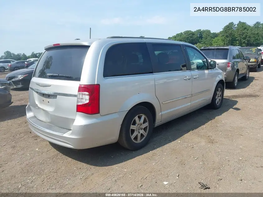 2011 Chrysler Town & Country Touring VIN: 2A4RR5DG8BR785002 Lot: 45626165
