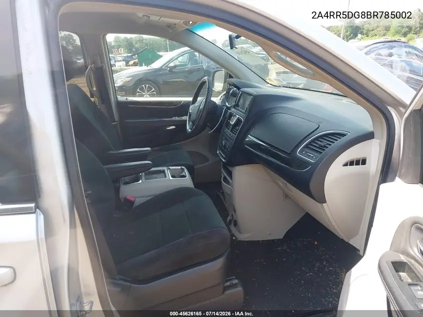 2011 Chrysler Town & Country Touring VIN: 2A4RR5DG8BR785002 Lot: 45626165