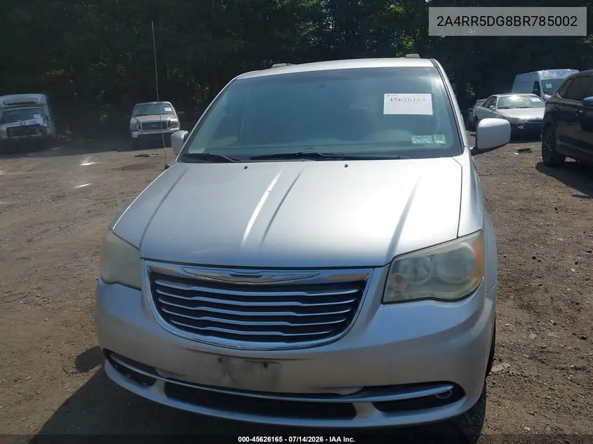 2011 Chrysler Town & Country Touring VIN: 2A4RR5DG8BR785002 Lot: 45626165