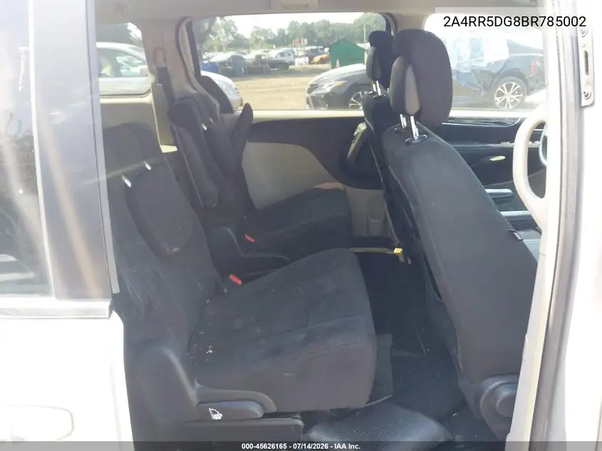2011 Chrysler Town & Country Touring VIN: 2A4RR5DG8BR785002 Lot: 45626165