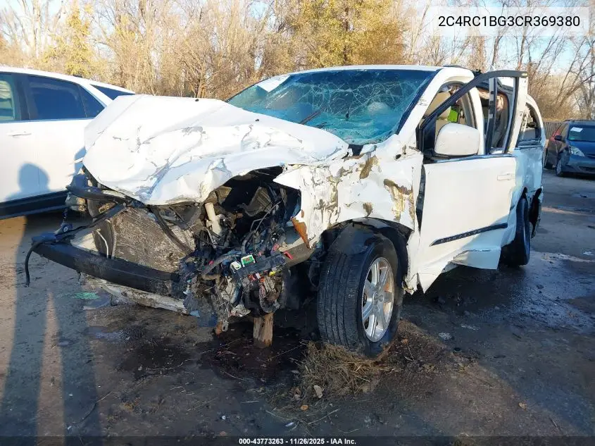 2C4RC1BG3CR369380 2012 Chrysler Town & Country Touring