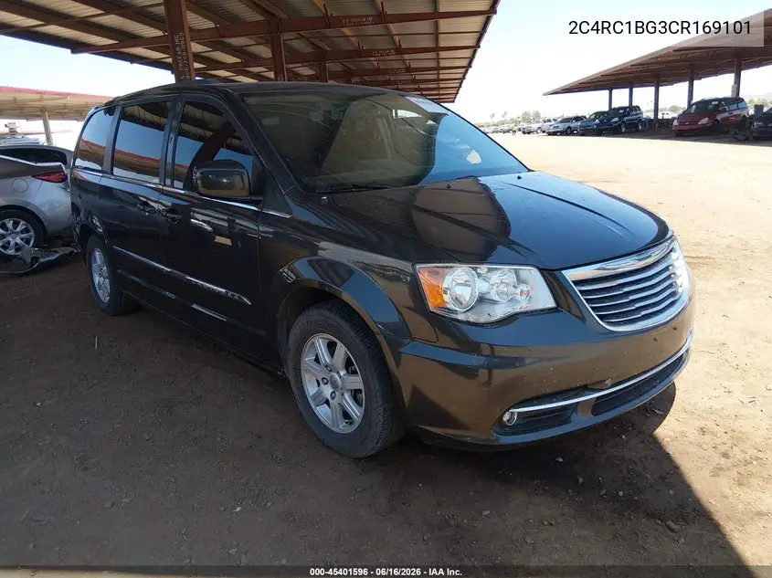 2012 Chrysler Town & Country Touring VIN: 2C4RC1BG3CR169101 Lot: 45401596