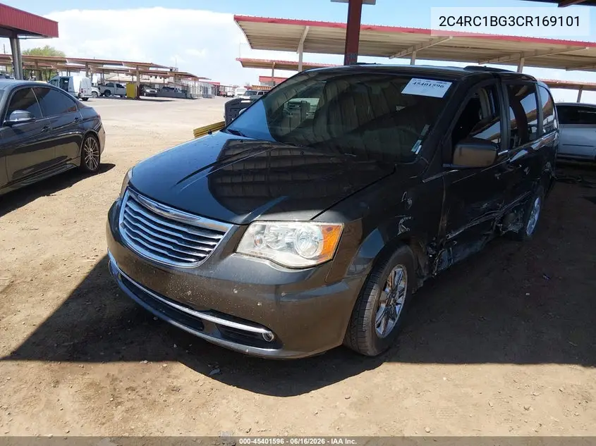 2012 Chrysler Town & Country Touring VIN: 2C4RC1BG3CR169101 Lot: 45401596