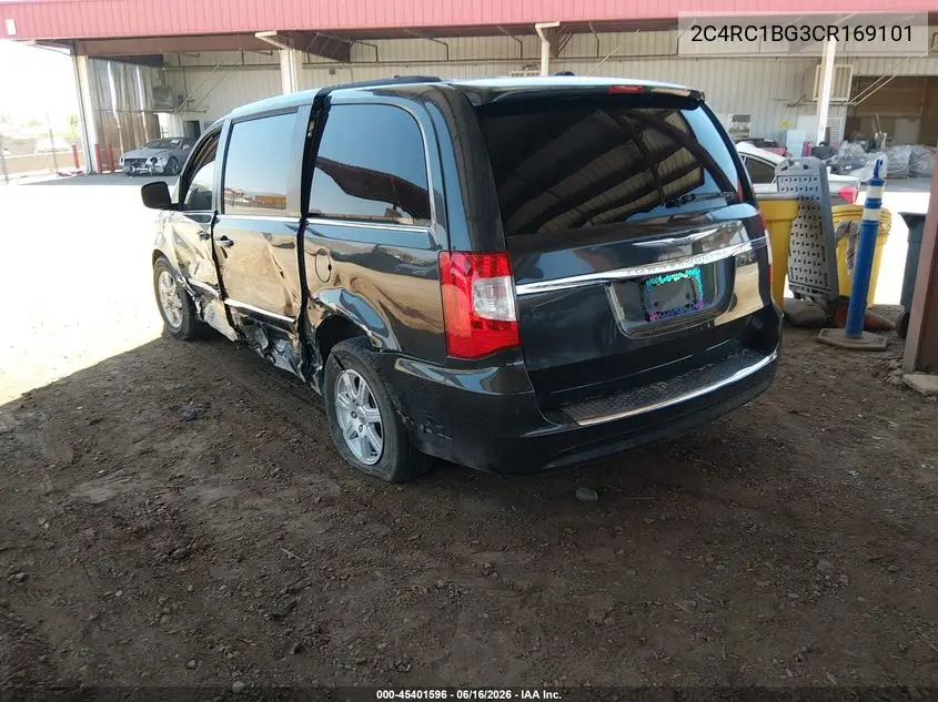 2012 Chrysler Town & Country Touring VIN: 2C4RC1BG3CR169101 Lot: 45401596