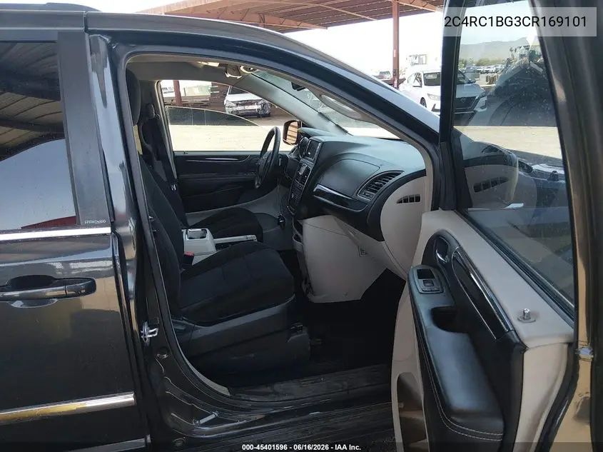 2012 Chrysler Town & Country Touring VIN: 2C4RC1BG3CR169101 Lot: 45401596