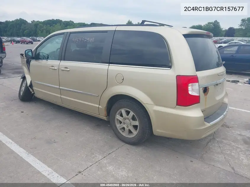2012 Chrysler Town & Country Touring VIN: 2C4RC1BG7CR157677 Lot: 45492988