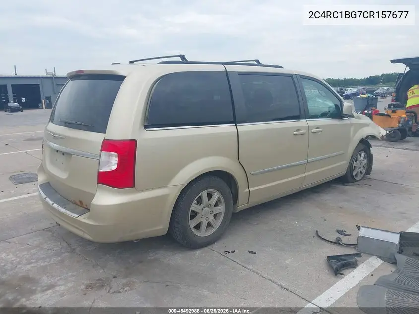 2012 Chrysler Town & Country Touring VIN: 2C4RC1BG7CR157677 Lot: 45492988