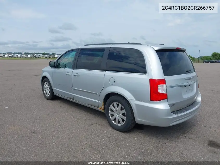 2012 Chrysler Town & Country Touring VIN: 2C4RC1BG2CR266757 Lot: 45511452