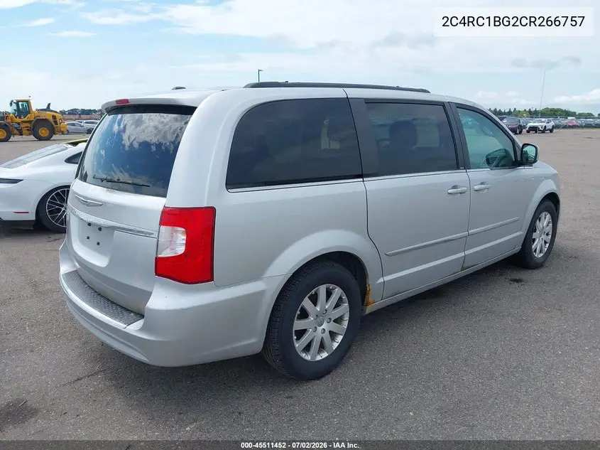 2012 Chrysler Town & Country Touring VIN: 2C4RC1BG2CR266757 Lot: 45511452