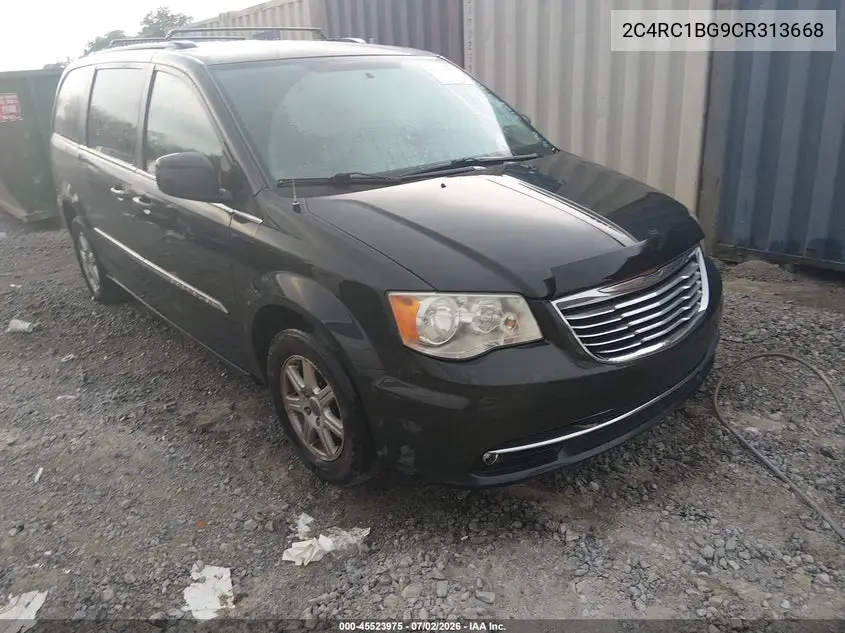 2012 Chrysler Town & Country Touring VIN: 2C4RC1BG9CR313668 Lot: 45523975