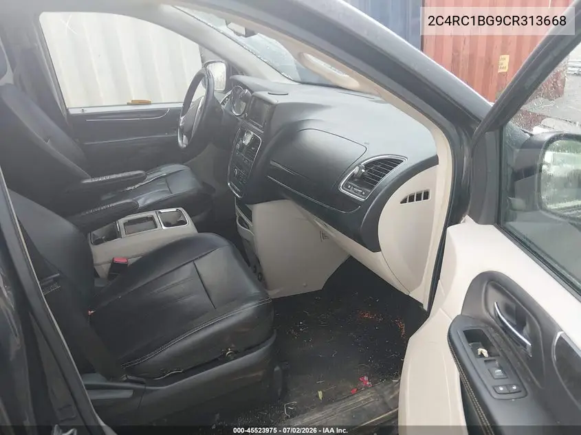 2012 Chrysler Town & Country Touring VIN: 2C4RC1BG9CR313668 Lot: 45523975