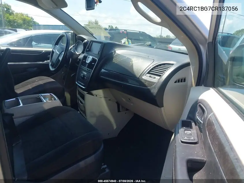 2012 Chrysler Town & Country Touring VIN: 2C4RC1BG7CR137056 Lot: 45574940