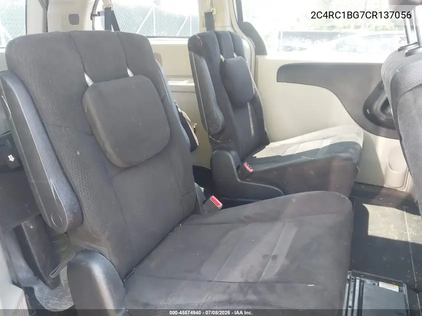 2012 Chrysler Town & Country Touring VIN: 2C4RC1BG7CR137056 Lot: 45574940