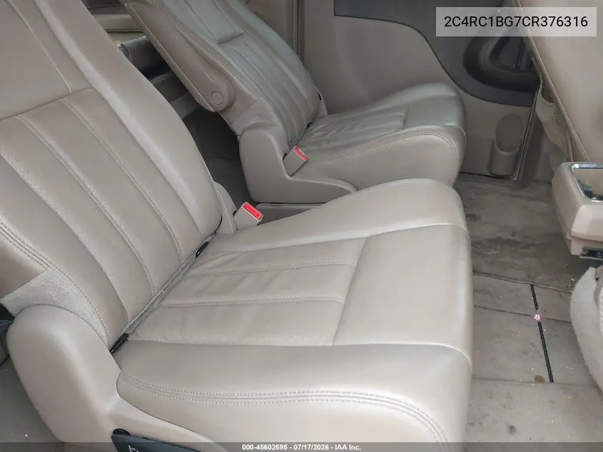 2012 Chrysler Town & Country Touring VIN: 2C4RC1BG7CR376316 Lot: 45602695