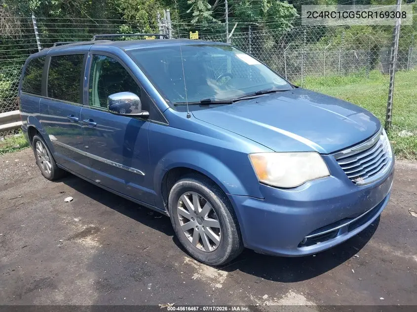2012 Chrysler Town & Country Touring-L VIN: 2C4RC1CG5CR169308 Lot: 45616467