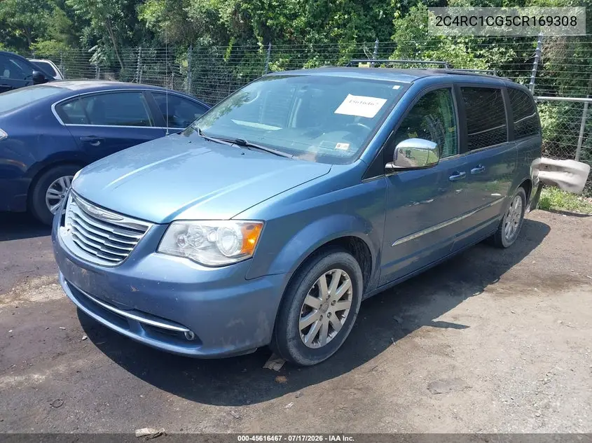 2012 Chrysler Town & Country Touring-L VIN: 2C4RC1CG5CR169308 Lot: 45616467