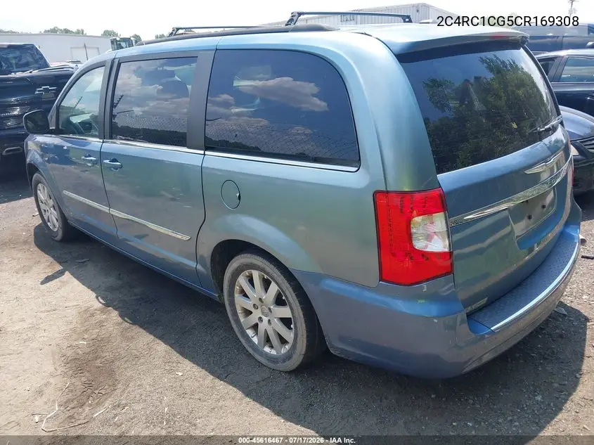 2012 Chrysler Town & Country Touring-L VIN: 2C4RC1CG5CR169308 Lot: 45616467