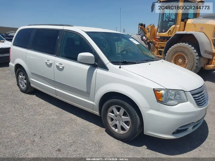 2012 Chrysler Town & Country Touring VIN: 2C4RC1BG0CR244773 Lot: 45638073