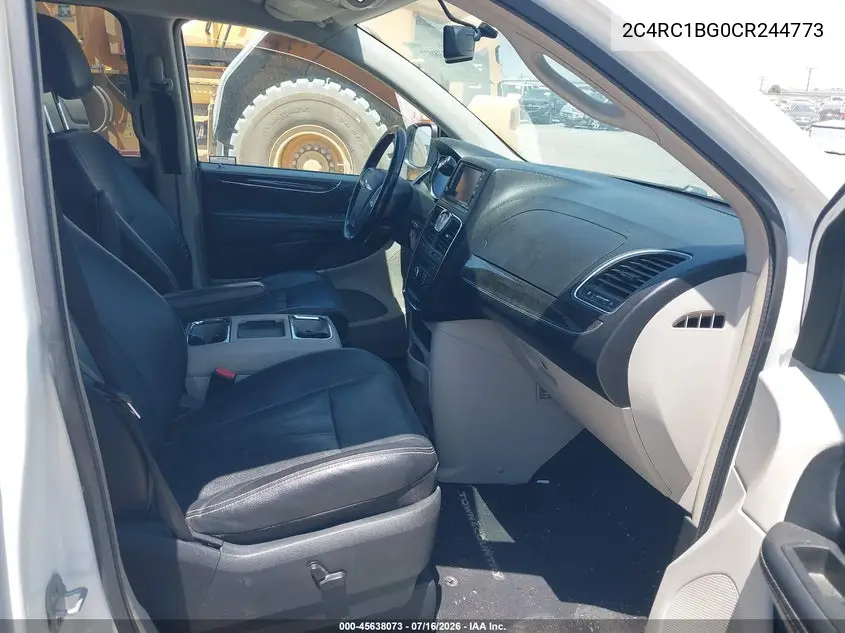 2012 Chrysler Town & Country Touring VIN: 2C4RC1BG0CR244773 Lot: 45638073