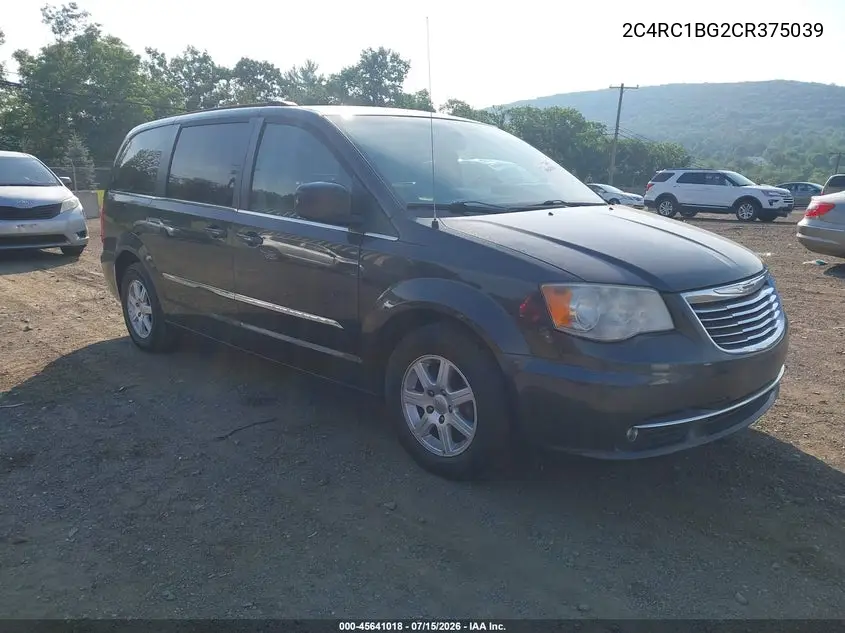 2012 Chrysler Town & Country Touring VIN: 2C4RC1BG2CR375039 Lot: 45641018