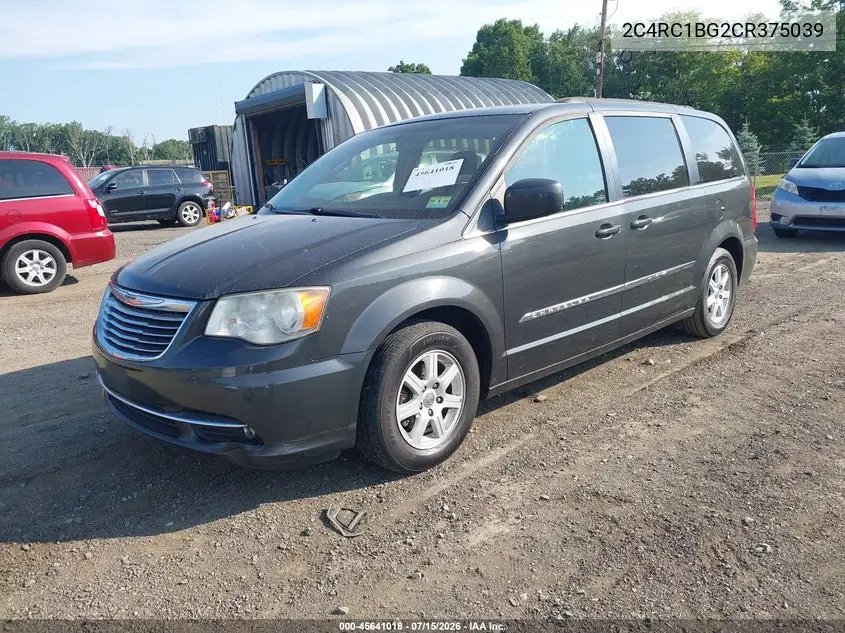 2012 Chrysler Town & Country Touring VIN: 2C4RC1BG2CR375039 Lot: 45641018