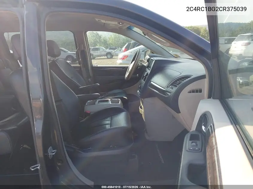 2012 Chrysler Town & Country Touring VIN: 2C4RC1BG2CR375039 Lot: 45641018