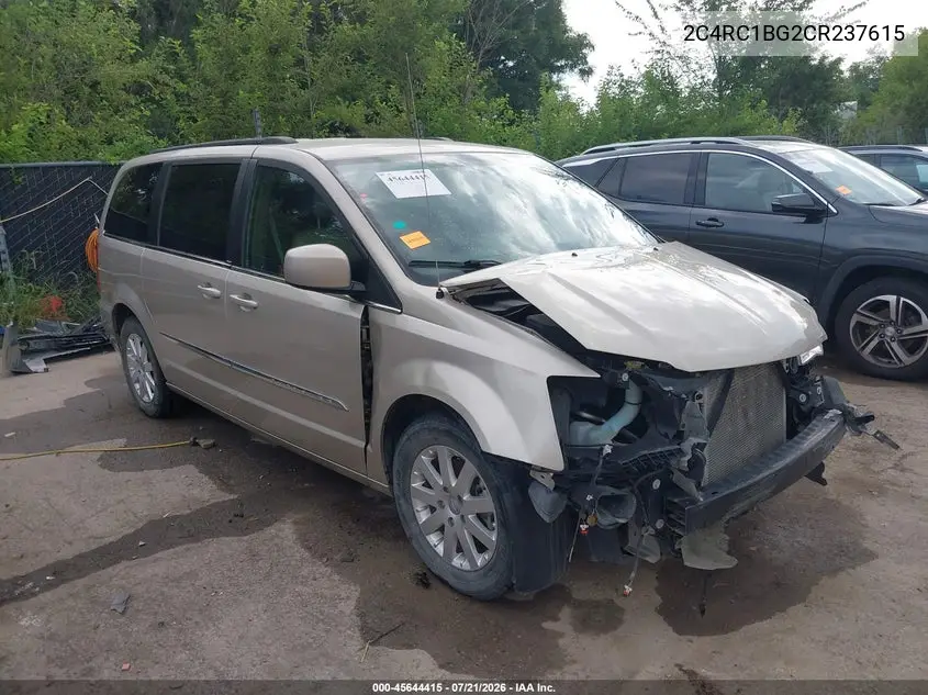 2012 Chrysler Town & Country Touring VIN: 2C4RC1BG2CR237615 Lot: 45644415