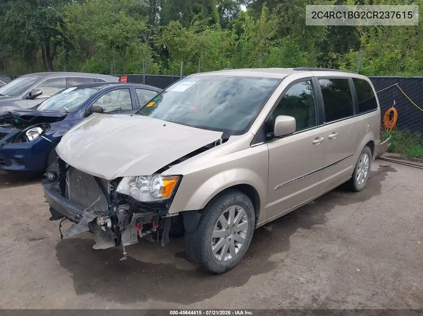 2012 Chrysler Town & Country Touring VIN: 2C4RC1BG2CR237615 Lot: 45644415