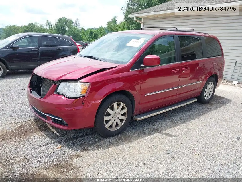 2013 Chrysler Town & Country Touring VIN: 2C4RC1BG4DR734795 Lot: 45292678