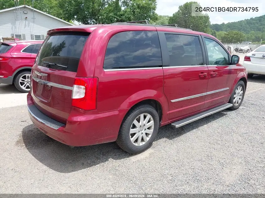 2013 Chrysler Town & Country Touring VIN: 2C4RC1BG4DR734795 Lot: 45292678
