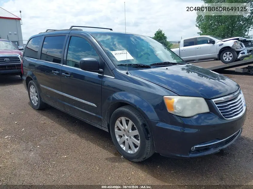2C4RC1BG5DR649125 2013 Chrysler Town & Country Touring