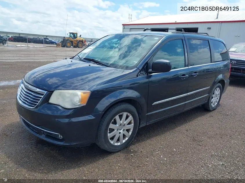 2C4RC1BG5DR649125 2013 Chrysler Town & Country Touring