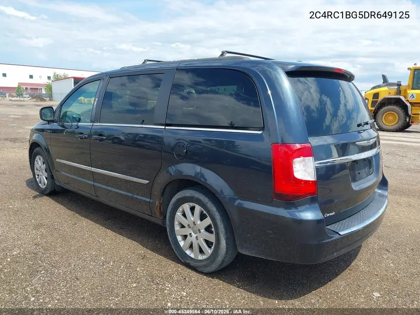2C4RC1BG5DR649125 2013 Chrysler Town & Country Touring