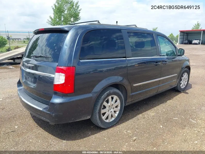 2C4RC1BG5DR649125 2013 Chrysler Town & Country Touring
