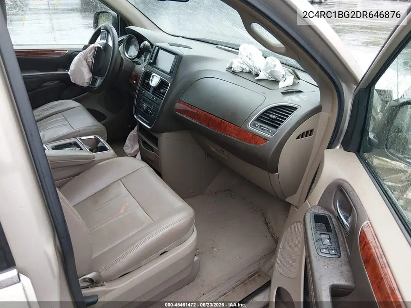 2013 Chrysler Town & Country Touring VIN: 2C4RC1BG2DR646876 Lot: 45461472